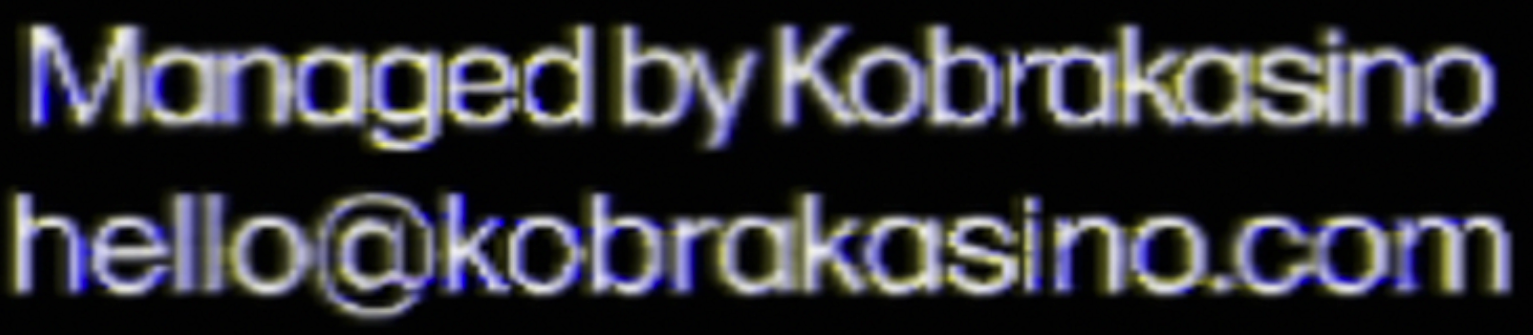 Managed by Kobrakasino — hello@kobrakasino.com